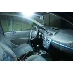 Pack intérieur LED - CLIO 3 - BLANC