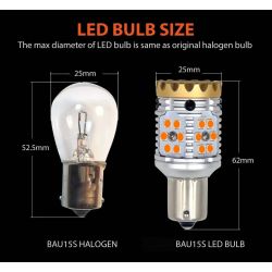 2x LED bulbs xenled v2.0 30 SS - P21W - CANbus performance