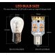 2x Ampoules XENLED V2.0 30 LED SSMG - PY21W - CANBUS Performance - CLIGNOTANT