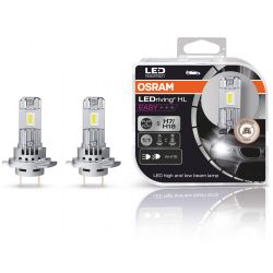 2x H7 & H18 LED bulbs OSRAM LEDriving EASY - 12V 16W 64210DWESY-HCB - PX26d PY26d-1