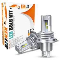 2x bulbs h4 bi-LED Terminator3 all-in-one real 3200lms canbus - xe