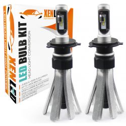 2 x H4 Bi-LED XL6S 55 W Glühbirnen – 4600 lm – kurz – 12 V/24 V – LED-Lampen