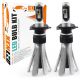 2 x Ampoules LED H7 XL6S 55W - 4600Lm - Courtes - 12V/24V LED Garantie à vie