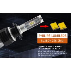 Ampoule LED H7 XL6S 55W - 4600Lm - Moto - 12V/24V - XENLED - Garantie à vie