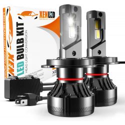 Pack Ampoules bi-LED H4 FALCON3 45W - 11 000Lms réels - Spécial Feux de route - 9-32V