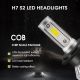 2 x LED-Scheinwerferlampen h7 75w - 6500k