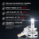 Kit 2 LED-Lampen H7 N26 45W 11600Lms LED Pro - Lentikulares Design