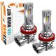 2x lampadine h8 h9 h11 led Terminator3 all-in-one reali 3200lms canbus