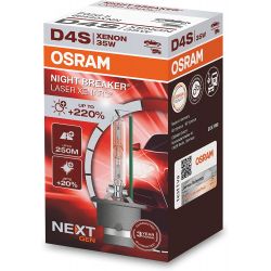 1x bombilla de xenón D4S OSRAM NIGHT BREAKER LASER (NEXT GEN) Xenarc - 35W +200% 66440XNN 3 años de garantía