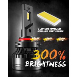 Pack LED-Lampen 45w HB4 9006 falcon3 - 11 000lms real - r Spezialleuchten