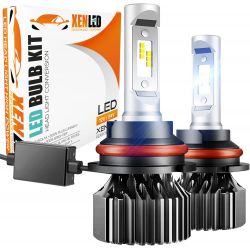HB5 9007 bi-LED geventileerde FF2-lampenset - 5000/6000 lms - 6000°K - miniformaat