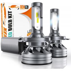 2 x lâmpadas LED H4 Bi-LED 6G GEN2 - 5000Lm - 6000K - 12/24 Vdc - 55W