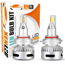 Kit 2 Bombillas LED HIR2 9012 N26 45W 11600Lms LED Pro - Diseño Lenticular
