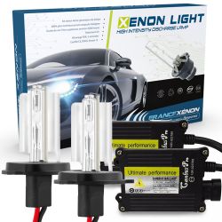 H4 enkel xenon - 8000°K - 24V Normale ballast - vrachtwagen