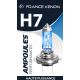 2 x 100W lampadine H7 12v bianca eccellente - Francia-xeno