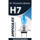 2 x 70W lampadine H7 6000k hod Xtrem 24v - Francia-xeno
