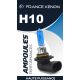 2 x h10 lampadine 7500K plasma hod - Francia-xenon