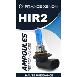 2 x bulbs HIR2 9012 4300K ​​super white - France-xenon
