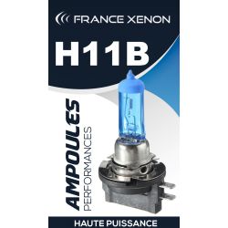 2 x Ampoules H11B 55W Super White - FRANCE-XENON