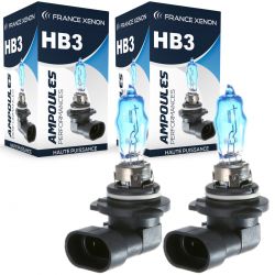 2 x HB3 9005 65W 6000K HOD Xtrem pærer - FRANCE-XENON