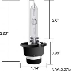 D2S lampadina xenon / d2r - 8000k - 35W P32d-2