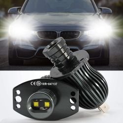 2x Ampoules Angel Eyes BMW* E90 série 3 ph2 40W - sans xénon d'origine  - Garantie 2 ans