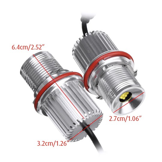 Pakke Angel Eyes 40W BMW* E39 / E53 / E60 / E61 / E63 / E64 / E65 / E66 / E83 (07-) / E87 (04 - 07) - 2 års garanti