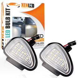 Pack 2 luci a LED che tornano a casa Specchietto retrovisore Golf 6 - Lampada di benvenuto sotto lo specchietto retrovisore