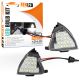 Pack 2 LED-Außenspiegelleuchten Golf 5 / Golf 5 plus / Jetta / EOS / Passat / Sharan