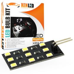 Module de remplacement LED compatible avec VAG Audi* VW* & SEAT* pour modèle 4E0 947 415 A - BLANC Puissant