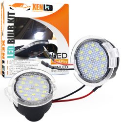 Pack 2 éclairages LED rétroviseur Ford Mondeo / Explorer / Fusion / Edge / Mustang / F150