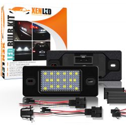 LED-achterplatenpakket VW* Touareg / Tiguan, Porsche Cayenne (type D) - WIT 6000K