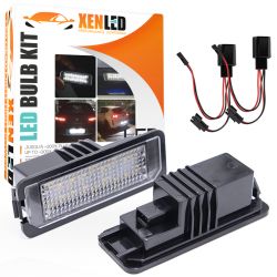 GOLF 5 achterplaat LED-verlichtingspakket - WIT 6000K - LED-kentekenplaat