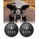 Auxiliary LED headlights 4.5" Harley Davidson 34W - Glide / Fat Boy - Homologated - The pair