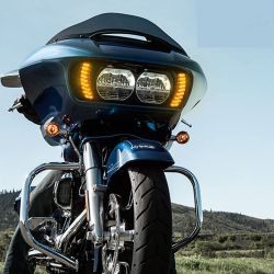 Intermitentes + Luces Diurnas LED Road Glide Harley Davidson FLTRX - XENLED - 6W