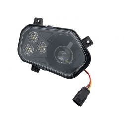 Polaris RZR 800 / 900 LED headlights - Homologated - 3450Lms - Black - The pair