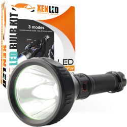 Genopladelig Tactical LED lommelygte Baton 2000Lms - W03 - 15W