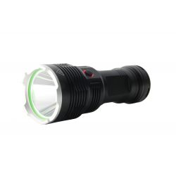 Lampe Torche LED Tactique Rechargeable Haute Puissance 2000Lms - W10 - 15W - Compact