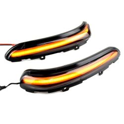Reflektory LED PRZEWIJAJĄCE Peugeot 208 / 2008 - 2012 do 2020 - Lusterko wsteczne DYNAMICZNE