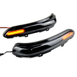 Reflektory LED PRZEWIJAJĄCE Peugeot 208 / 2008 - 2012 do 2020 - Lusterko wsteczne DYNAMICZNE