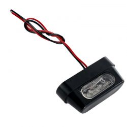 Module éclairage LED V2 Moto plaque d'immatriculation Universel - 12V Etanche