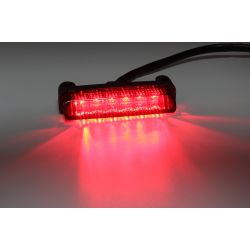 Mini feux arrière LED V3.0 Moto Stop / Veilleuse Universel - 12V Etanche - Homologué - Fixation supérieure