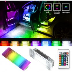 Kits de iluminación interior Led RGB - BMW F10 / F20 / F30 / F01 / F15 / F26 - El par - 4 PINS