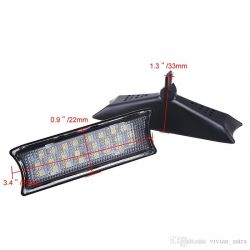 RGB Led interior lighting kits - BMW 3 Series E90 E91 E93 - Pair