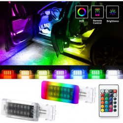 RGB-LED-Pedalbeleuchtung – Volkswagen* / Skoda / Seat / Porsche – Paar
