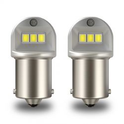 2x Ampoules LED R10W LEDriving SL OSRAM 5008DWP - 6000K - 12V - BA15S