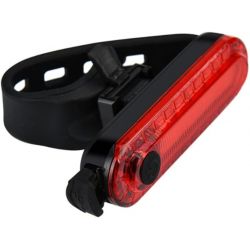 Mini LED Bike Rear Light, USB Rechargeable, Waterproof, BK301 - Frame Mount