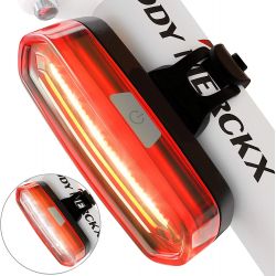 Mini luces LED traseras para bicicleta StrobeR7, recargables por USB, impermeables - Montaje en cuadro