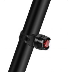 XenLed RB14 LED Bike Rear Light, 2 x Batteries, Waterproof, 3 Modes - Frame / Strip Mount