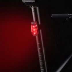 Eclairage Sécurité LED Vélo XenLed RB15, Piles x2 , étanche, 3 modes - Fixation Clips + Strip